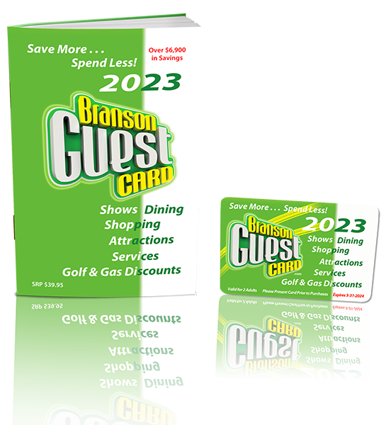 FREE – Branson Coupon Package + Guest Card